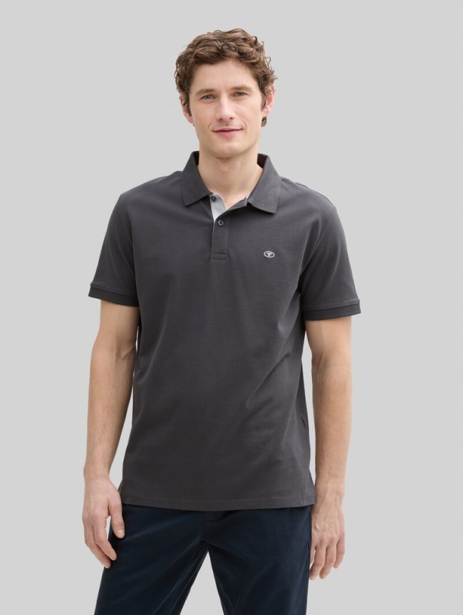 Tom Tailor Poloshirts im 2er-Pack - Washed Out Middle Blue Tom Tailor Poloshirts im 2er-Pack - Washed Out Middle Blue
