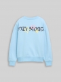 Tom Tailor Oversize Sweatshirt mit Rückenprint - Light Cloudy Blue Tom Tailor Oversize Sweatshirt mit Rückenprint - Light Cloudy Blue