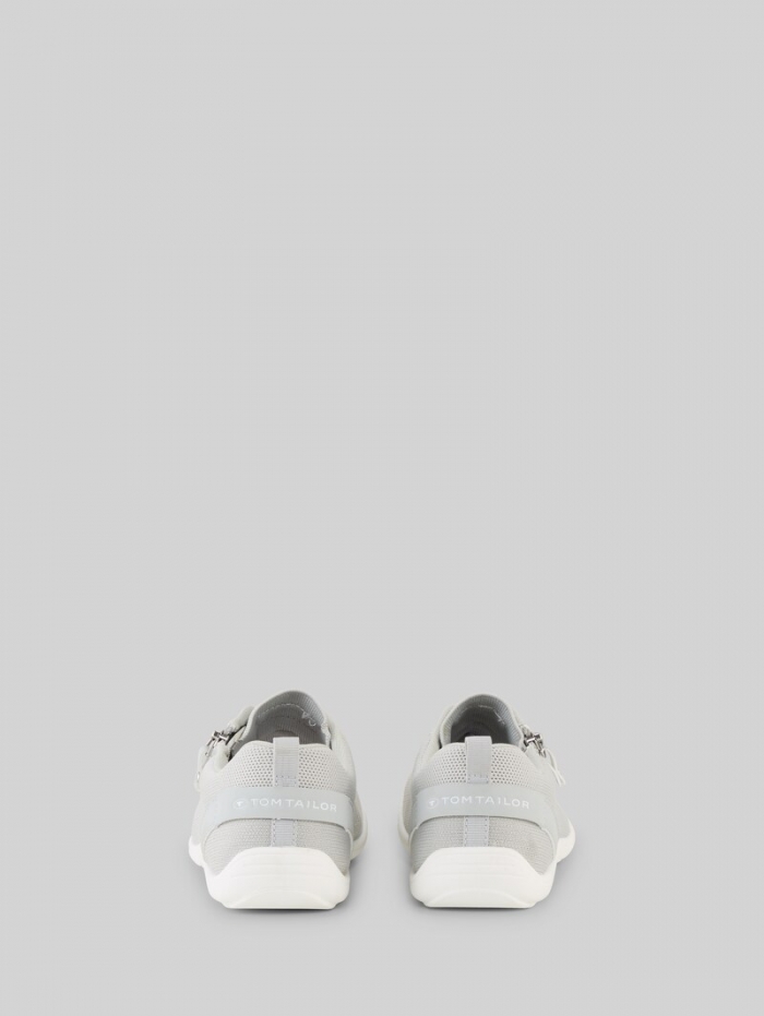 Tom Tailor Sneaker mit Reißverschluss-Detail - Grey Tom Tailor Sneaker mit Reißverschluss-Detail - Grey