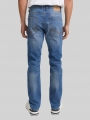 Tom Tailor TTJOSH REGULAR SLIM Jeans - Used Mid Stone Blue Denim Tom Tailor TTJOSH REGULAR SLIM Jeans - Used Mid Stone Blue Denim