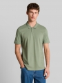 Tom Tailor Piqué Poloshirt aus Baumwolle - Soft Sage Tom Tailor Piqué Poloshirt aus Baumwolle - Soft Sage