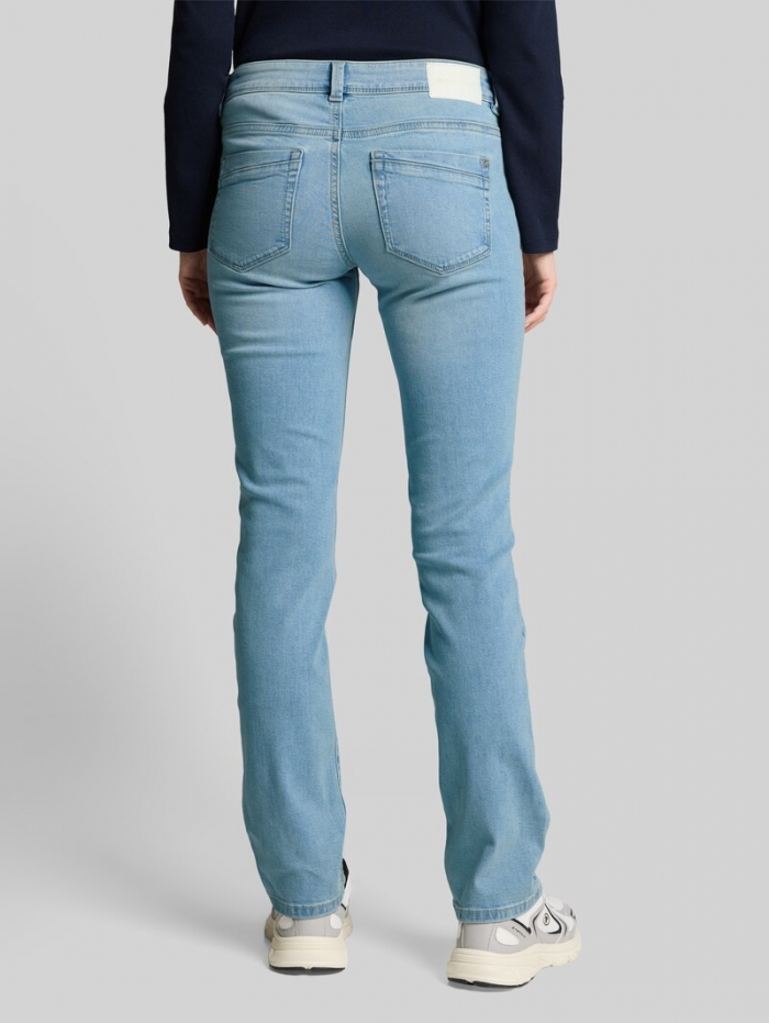 Tom Tailor TTLIVA STRAIGHT Jeans mit Stretch - Light Stone Blue Denim Tom Tailor TTLIVA STRAIGHT Jeans mit Stretch - Light Stone Blue Denim