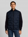 Tom Tailor Hybrid Steppjacke mit Strick-Details - Sky Captain Blue Tom Tailor Hybrid Steppjacke mit Strick-Details - Sky Captain Blue