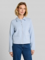 Tom Tailor Regular Fit Jacke mit Reißverschluss - Kentucky Blue Melange Tom Tailor Regular Fit Jacke mit Reißverschluss - Kentucky Blue Melange