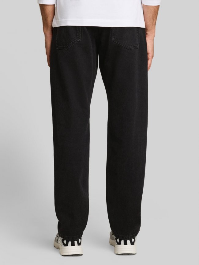 Tom Tailor TTWAYLEN RELAXED Jeans - Dark Stone Black Black Denim Tom Tailor TTWAYLEN RELAXED Jeans - Dark Stone Black Black Denim