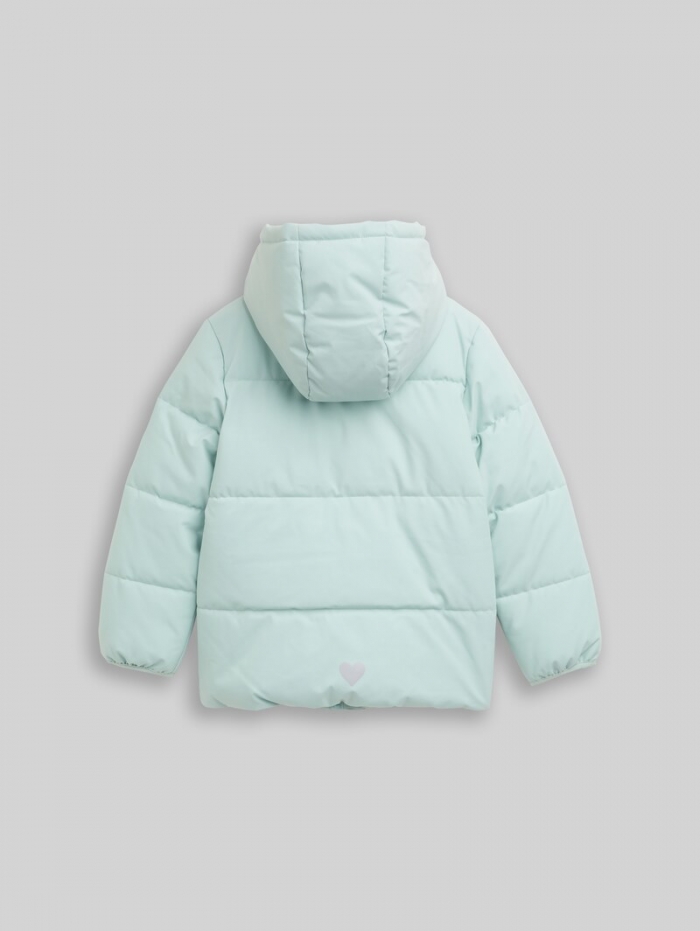 Tom Tailor Puffer-Jacke mit Kapuze - Blue Haze Tom Tailor Puffer-Jacke mit Kapuze - Blue Haze