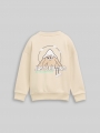 Tom Tailor Oversize Sweatshirt mit Rückenprint - Castle Beige Tom Tailor Oversize Sweatshirt mit Rückenprint - Castle Beige
