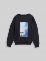 Tom Tailor Oversize Sweatshirt mit Rückenprint - Heavy Black Tom Tailor Oversize Sweatshirt mit Rückenprint - Heavy Black