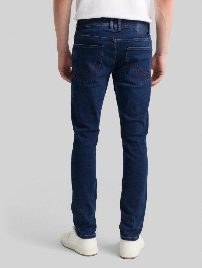 Tom Tailor TTTROY SLIM Jeans mit Stretch - Clean Mid Stone Blue Denim Tom Tailor TTTROY SLIM Jeans mit Stretch - Clean Mid Stone Blue Denim