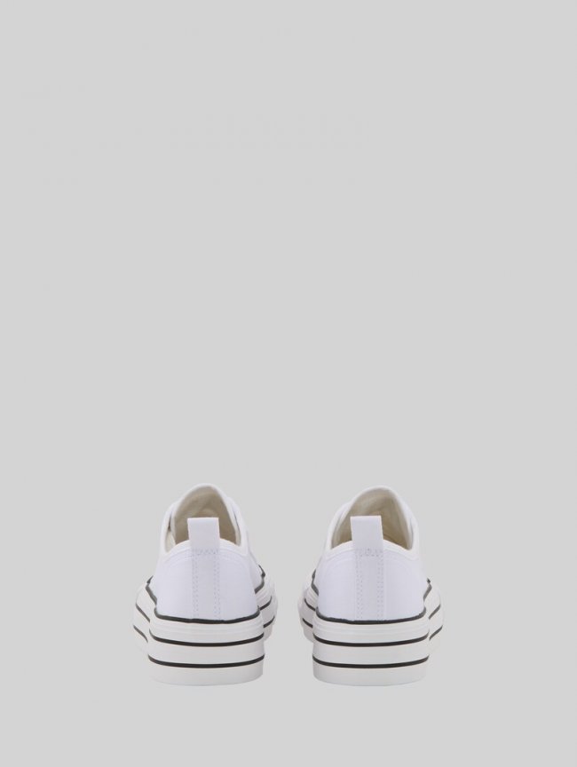Tom Tailor Sneaker mit Plateau - White Tom Tailor Sneaker mit Plateau - White