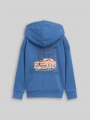 Tom Tailor Oversize Hoodie Sweatshirt mit Rückenprint - Federal Blue Tom Tailor Oversize Hoodie Sweatshirt mit Rückenprint - Federal Blue