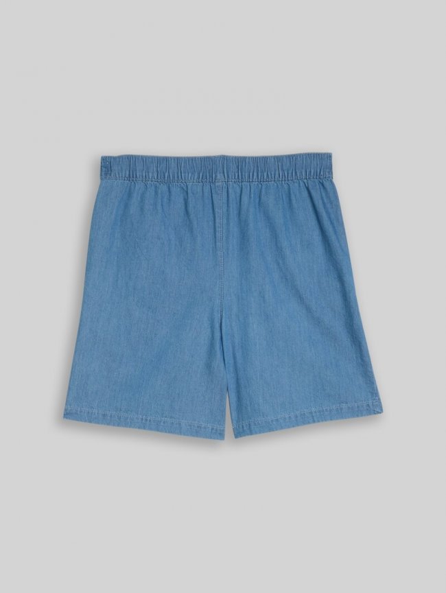 Tom Tailor Jeans Shorts - Mid Stone Bright Blue Denim Tom Tailor Jeans Shorts - Mid Stone Bright Blue Denim