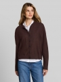 Tom Tailor Cardigan mit Rundhalsausschnitt - Java Dark Brown Melange Tom Tailor Cardigan mit Rundhalsausschnitt - Java Dark Brown Melange