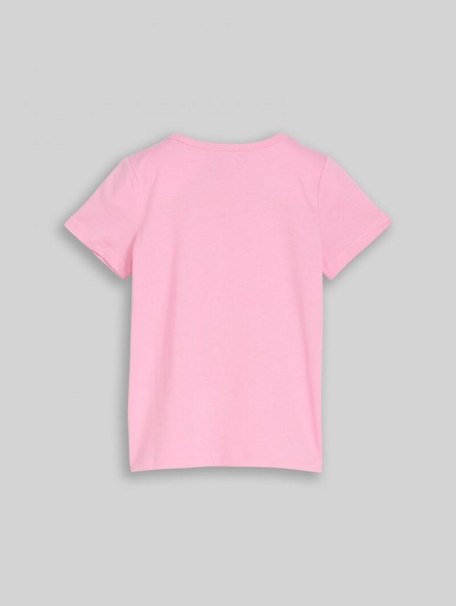 Tom Tailor T-Shirt mit Wendepailletten - Lovely Pink Tom Tailor T-Shirt mit Wendepailletten - Lovely Pink