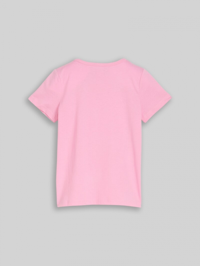 Tom Tailor T-Shirt mit Wendepailletten - Lovely Pink Tom Tailor T-Shirt mit Wendepailletten - Lovely Pink