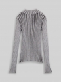 Tom Tailor Cardigan mit Reißverschluss - Coal Grey