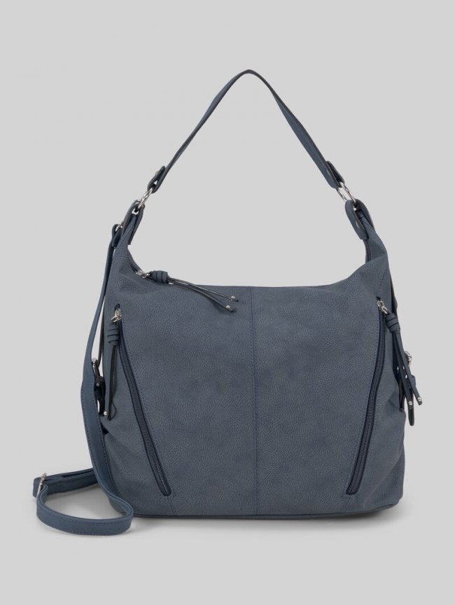 Tom Tailor TTCAIA Beuteltasche aus Lederimitat - Dark Blue Tom Tailor TTCAIA Beuteltasche aus Lederimitat - Dark Blue