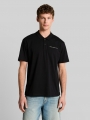 Tom Tailor Relaxed Fit Poloshirt aus Baumwolle - Black Tom Tailor Relaxed Fit Poloshirt aus Baumwolle - Black