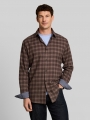 Tom Tailor Regular Fit Flanell-Hemd mit Karomuster - Dark Brown Grindle Check Tom Tailor Regular Fit Flanell-Hemd mit Karomuster - Dark Brown Grindle Check