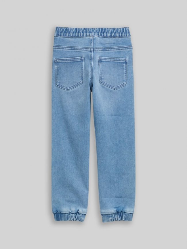 Tom Tailor Straight Jeans mit Stretch - Used Light Stone Blue Denim Tom Tailor Straight Jeans mit Stretch - Used Light Stone Blue Denim