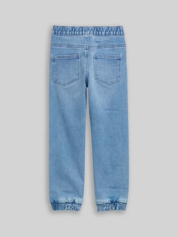 Tom Tailor Straight Jeans mit Stretch - Used Light Stone Blue Denim Tom Tailor Straight Jeans mit Stretch - Used Light Stone Blue Denim