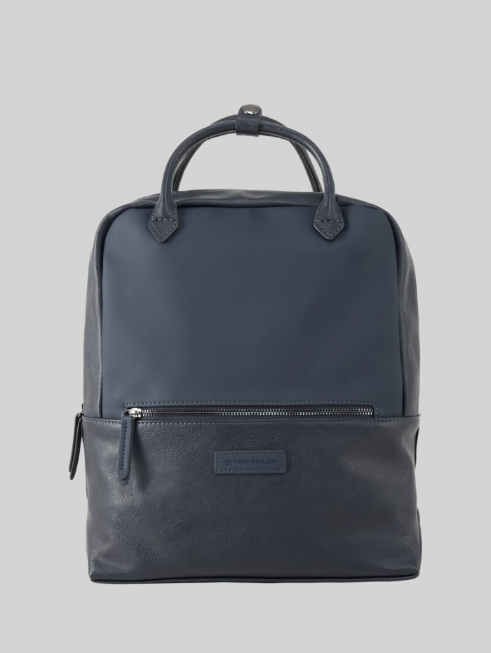 Tom Tailor TTGIA L Rucksack aus Lederimitat - Dark Blue Tom Tailor TTGIA L Rucksack aus Lederimitat - Dark Blue