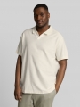 Tom Tailor Plus Size - Poloshirt mit Ottoman-Struktur - Gardenia White Tom Tailor Plus Size - Poloshirt mit Ottoman-Struktur - Gardenia White