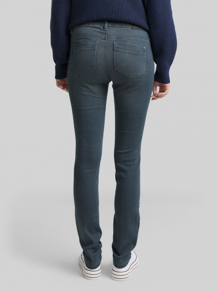 Tom Tailor TTLENE SLIM Jeans - Mid Stone Blue Grey Denim Tom Tailor TTLENE SLIM Jeans - Mid Stone Blue Grey Denim