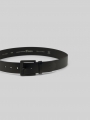 Tom Tailor TTSAM Ledergürtel mit eckiger Dornschließe - Black Uni Tom Tailor TTSAM Ledergürtel mit eckiger Dornschließe - Black Uni