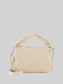 Tom Tailor TTNOMI S Beuteltasche in Flecht-Optik - Off White / Off White