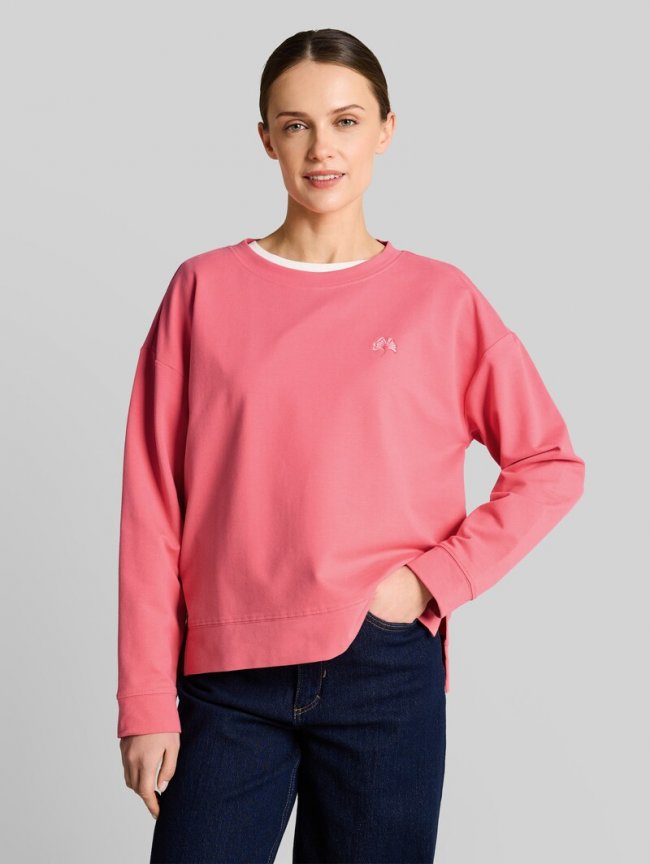 Tom Tailor Sweatshirt mit Rückenprint - Soft Coral Pink Tom Tailor Sweatshirt mit Rückenprint - Soft Coral Pink