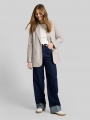 Tom Tailor Regular Fit Blazer mit Paspeltaschen - Cloud Grey Tom Tailor Regular Fit Blazer mit Paspeltaschen - Cloud Grey