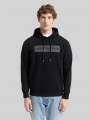 Tom Tailor Hoodie Sweatshirt mit Print - Night Watch Black
