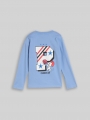 Tom Tailor Langarmshirt mit Peanuts-Rückenprint - Light Blue Tom Tailor Langarmshirt mit Peanuts-Rückenprint - Light Blue