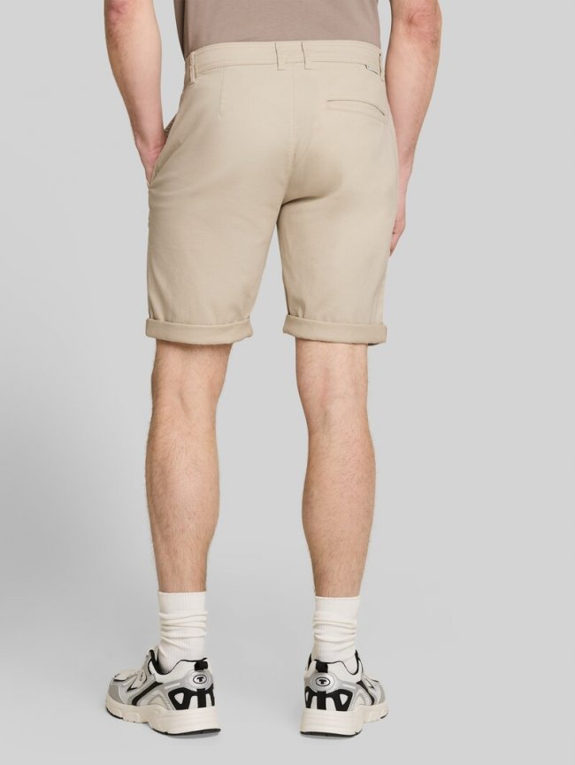 Tom Tailor Regular Chino Shorts - Light Cashew Beige Tom Tailor Regular Chino Shorts - Light Cashew Beige