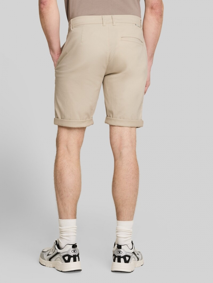 Tom Tailor Regular Chino Shorts - Light Cashew Beige