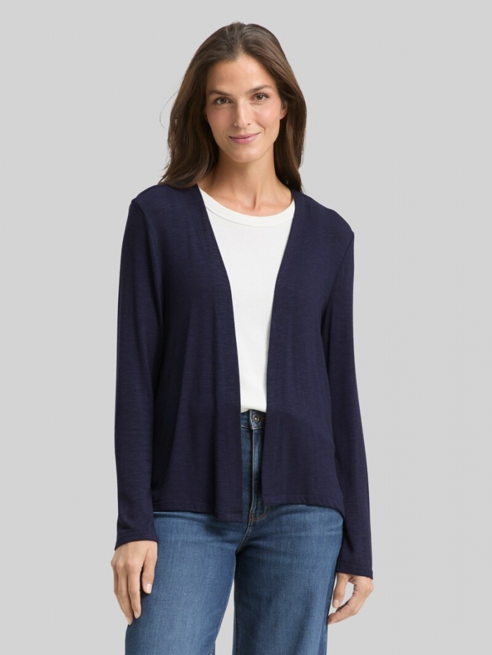 Tom Tailor Basic Cardigan - Sky Captain Blue