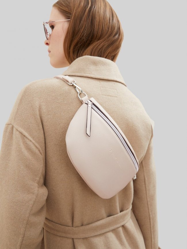 Tom Tailor TTROSIE Gürteltasche aus Lederimitat - Nude Tom Tailor TTROSIE Gürteltasche aus Lederimitat - Nude