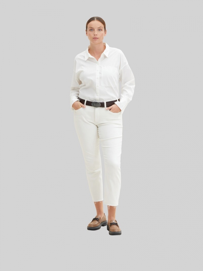Tom Tailor TTTAYLOR Plus Size - Ledergürtel mit Koppelschließe - Brown Uni
