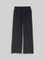 Tom Tailor Wide Leg Hose mit Struktur - Coal Grey