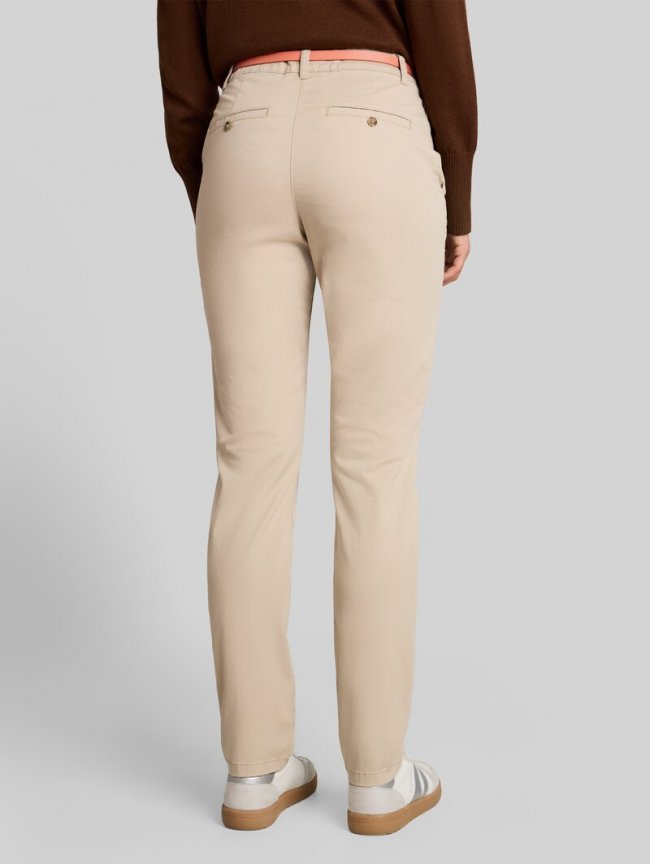 Tom Tailor Chino mit Gürtel - Gravel Beige Tom Tailor Chino mit Gürtel - Gravel Beige