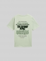 Tom Tailor T-Shirt mit Print - Light Grayish Green Tom Tailor T-Shirt mit Print - Light Grayish Green