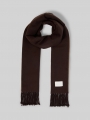 Tom Tailor Wendeschal mit Fransen - Java Dark Brown Tom Tailor Wendeschal mit Fransen - Java Dark Brown