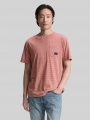 Tom Tailor T-Shirt mit Brusttasche - Velvet Red Fine Stripe Tom Tailor T-Shirt mit Brusttasche - Velvet Red Fine Stripe