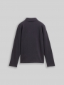 Tom Tailor Langarm Poloshirt mit Stickerei - Coal Grey Tom Tailor Langarm Poloshirt mit Stickerei - Coal Grey