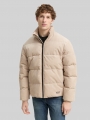 Tom Tailor Cord Puffer-Jacke mit Stehkragen - Cashew Beige Tom Tailor Cord Puffer-Jacke mit Stehkragen - Cashew Beige