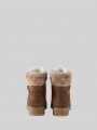 Tom Tailor Wasserfeste Stiefel mit Material-Mix - Whisky Tom Tailor Wasserfeste Stiefel mit Material-Mix - Whisky