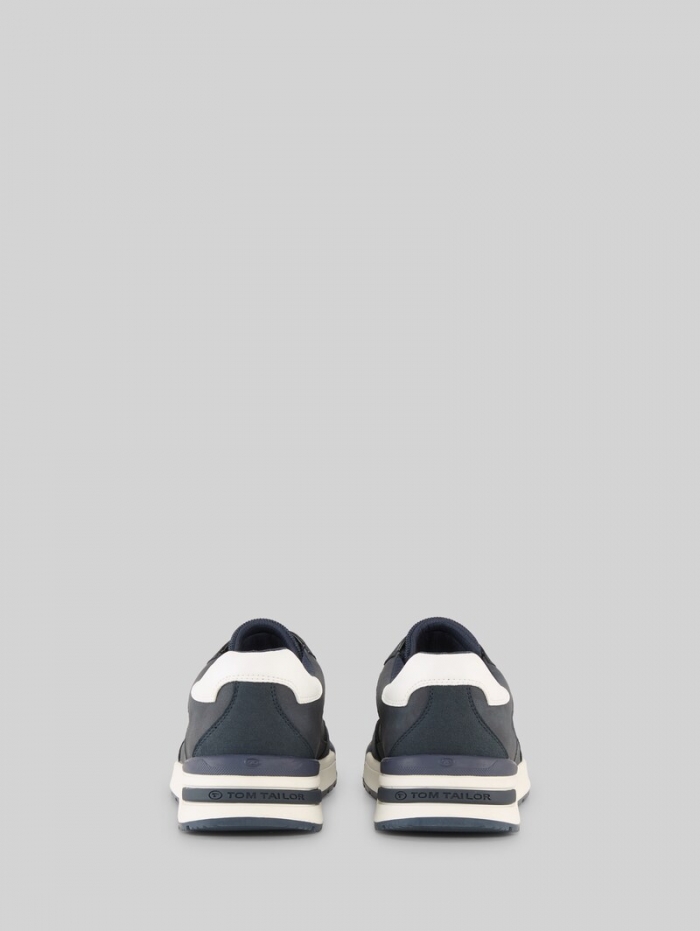 Tom Tailor Sneaker aus Lederimitat - Navy Tom Tailor Sneaker aus Lederimitat - Navy