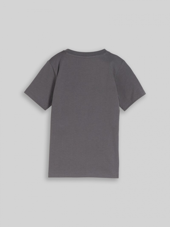 Tom Tailor T-Shirt mit Print - Dark Urban Grey Tom Tailor T-Shirt mit Print - Dark Urban Grey