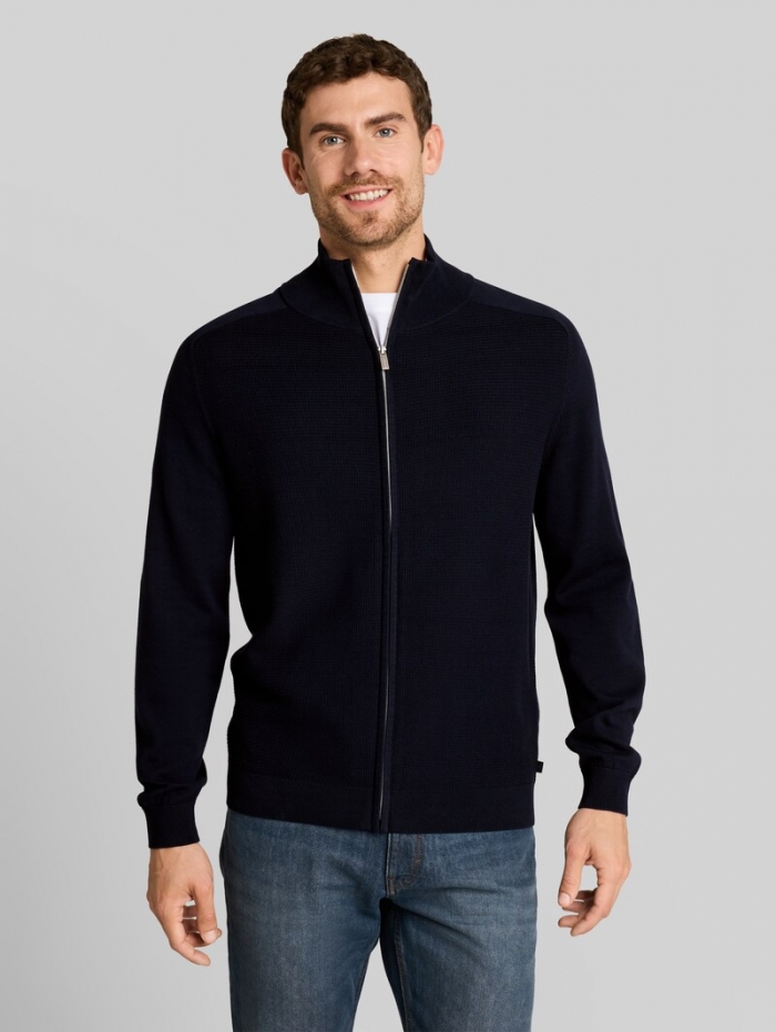 Tom Tailor Strickjacke aus Baumwolle - Sky Captain Blue Tom Tailor Strickjacke aus Baumwolle - Sky Captain Blue